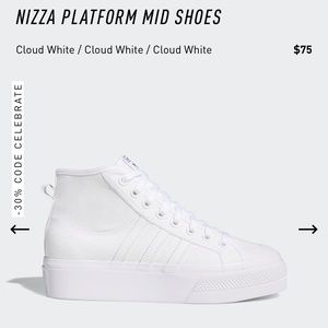 Adidas Nizza Platform Mid Shoes